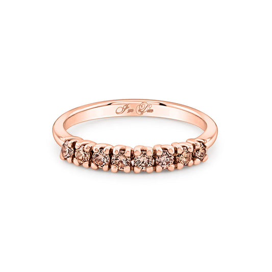 Deimantų juostelės žiedas