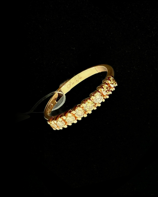 Deimantų juostelės žiedas